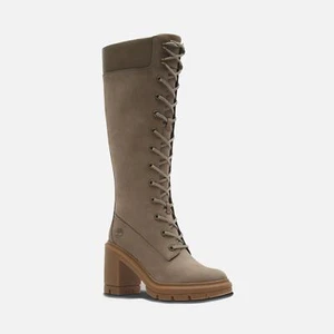 NUEVO EN CAJA*Mujer*Timberland*Bota Allington 14 pulgadas**5-10*Taupe súper alta - Imagen 1 de 5