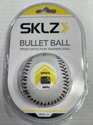 SKLZ Bullet Speed Detection Training Ball White Sealed Baseball Softball - Image 1 of 2