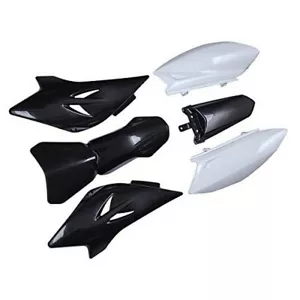Yamaha TTR50 TTR50E 2006 - 2016 Plastic Set Fairing Panels Black & White - Picture 1 of 1