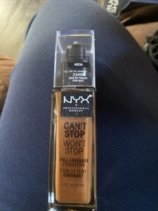 1 NYX Can't Stop Won't Stop Full Coverage Foundation "Pick Your 1 Color" *Joy's* - Picture 1 of 1