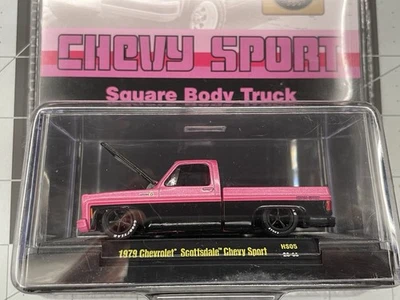 M2 Machines Square Body Truck 1979 Chevrolet Scottsdale Chevy Sport - Image 1 of 4
