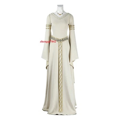 The Lord of the Rings Eowyn Cosplay Costume Outfit Dress Suit Halloween Woman - Image 1 of 4