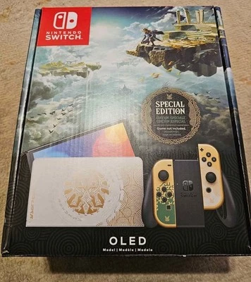 Nintendo Switch OLED Tears of the Kingdom Special Edition (Complete in Box) - Image 1 of 4