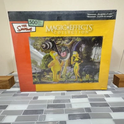 RoseArt Magic Effects Collection The Simpson Garden Of Eden 500 Piece Puzzle - Image 1 of 4
