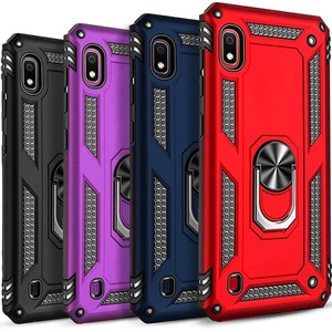 Housse de téléphone double couche pour Samsung Galaxy A10E + écran en verre trempé - Photo 1 sur 31