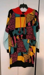 Disney Nightmare Before Christmas Sally Pullover Hoodie Women L/G (12-14) 🎃🎄🎃 - Picture 1 of 8