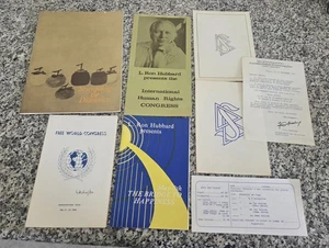 Lot of 6 Scientology Pamphlets/Ephemera. Ron Hubbard RARE! 60s-70 - Picture 1 of 10