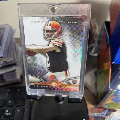 2014 Topps Platinum - Johnny Manziel #126 Rookies X-Fractor (RC) - Image 1 of 2