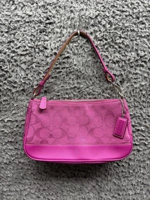 Винтажный тренер Hamptons Demi наплечная сумка багет застежки розовый No 6094 - Изображение 1 из 4