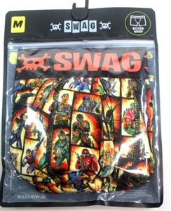 Slip boxer uomo Swag G.I. Joe taglia media 31 - 33 pollici nuovo sigillato GI Joe - Foto 1 di 3