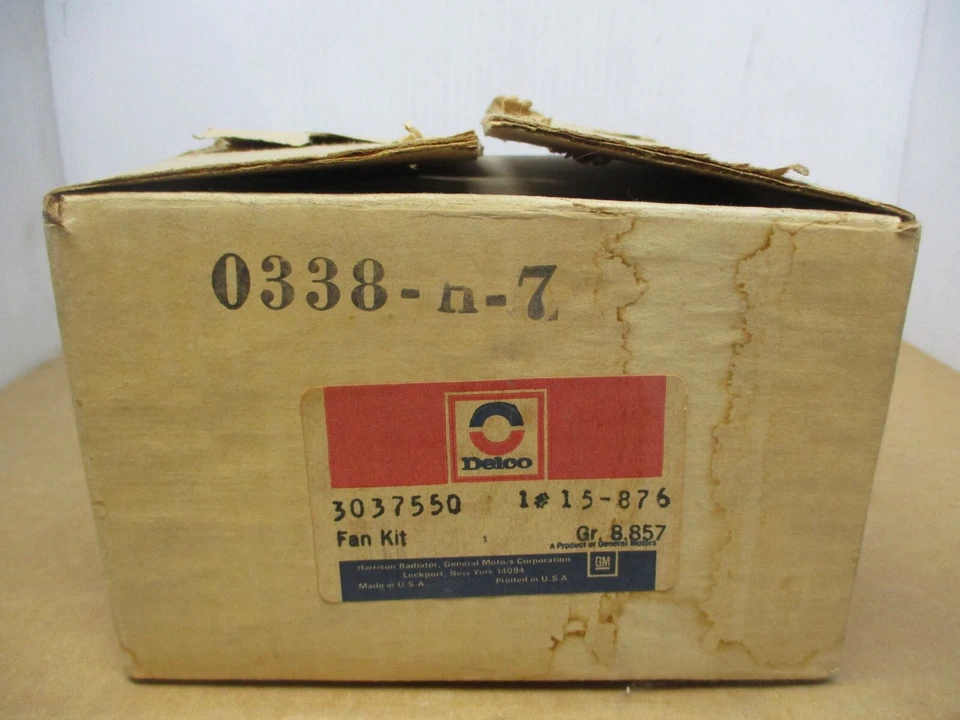Heater Blower Motor Fan / Cage GM 3037550 - Image 1 of 3