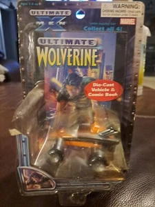 Marvel Ultimate Wolverine Die-Cast Vehicle & Comic Book 2002 CVS Exclusive - Picture 1 of 6