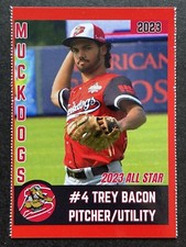 TREY BACON ~ 2023 Batavia Muckdogs Perfect Game CBL ~ SANTA FE COLLEGE