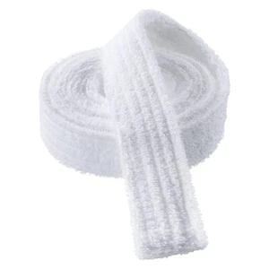 Robe Belt Replacement Terry Cotton Hotel Bathrobe Belt Robe One Size White - Picture 1 of 7