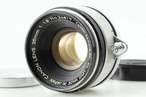 "EXC+5" Canon 35mm F/1.8 MF Lens LTM L39 Leica Screw Mount From JAPAN #1184 - Picture 1 of 10