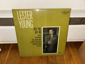 Lester Young Just you Just Me Vinyl LP Mono Charlie Parker Records PLP-409S NM - Picture 1 of 2