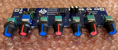 Classic Equaliser circuit board, high and low shelving and twin sweepable mids - Image 1 of 4