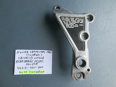 HONDA 1980 - 1982 CB900C / CB1000C  CUSTOM REAR BRAKE PEDAL HOLDER 46515-461-000 - Image 1 of 4
