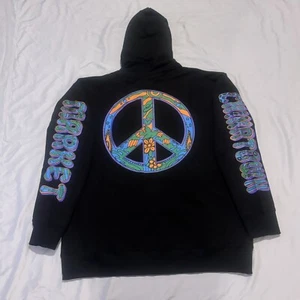 CHINATOWN MARKET Hippie Hoodie XL, Peace Love Psychedelic Woodstock 70er - Bild 1 von 8