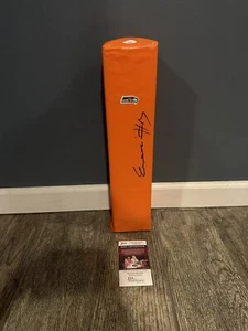 NICK EMMANWORI SIGNED SEATTLE SEAHAWKS TOUCHDOWN PYLON JSA COA AUTOGRAPHED RARE - Picture 1 of 3