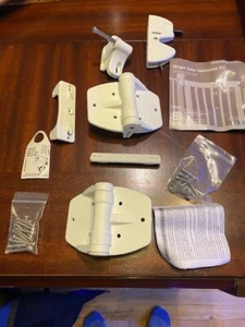 White  self closing Single Gate Hardware Kit RDI Endurance crossover products - Picture 1 of 2