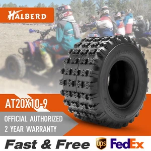 Neumáticos para ATV Halberd 20x10-9 4 capas Sport Quad 20x10x9 todo terreno MUD GNCC neumático de carrera - Imagen 1 de 10