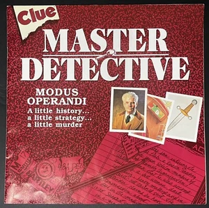 1988 Clue Master Detective Replacement Deluxe Rules Booklet Part Only - Picture 1 of 4