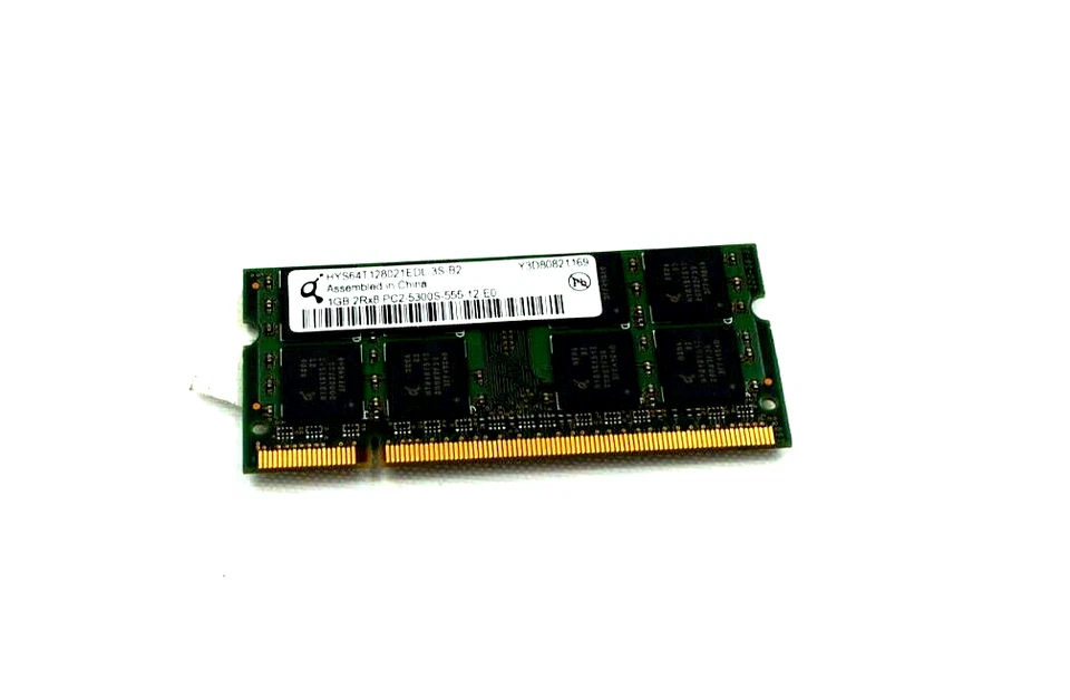 HYS64T128021EDL-3S-B2 PC2-5300S-555-12-E0 1GB DDR2-667 PC2-5300S RAM - Image 1 of 2