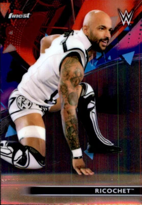 2021 Finest WWE #33 Ricochet  - Image 1 of 2