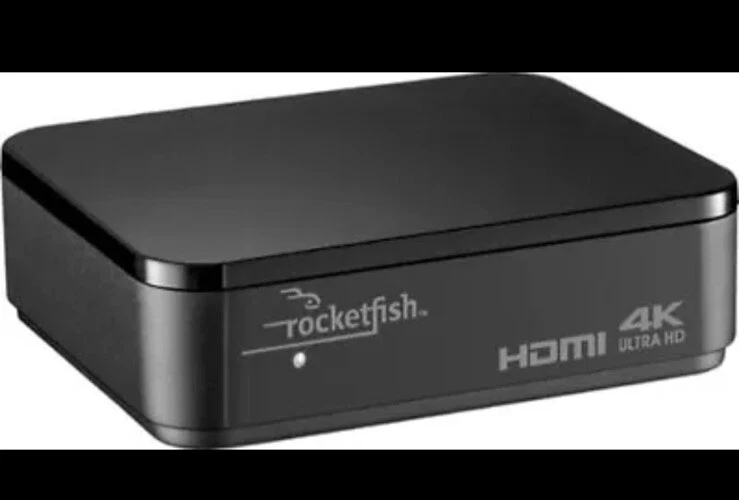 Rocketfish - 2-Output HDMI Splitter with 4K at 60Hz and HDR Pass-Through - Black - Image 1 of 1