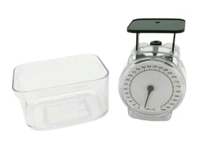 Analoge Mini Küchenwaage 20g - 1kg Haushaltswaage Kunststoff Waage - Bild 1 von 1
