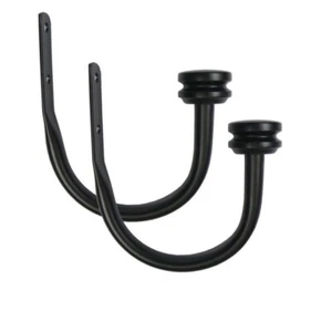 Tapa de extremo decorativa negra Mainstays (2 unidades) - Imagen 1 de 3