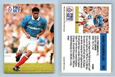 Mark Chamberlain - Portsmouth #392 English League 1991-92 Pro Set Trading Card