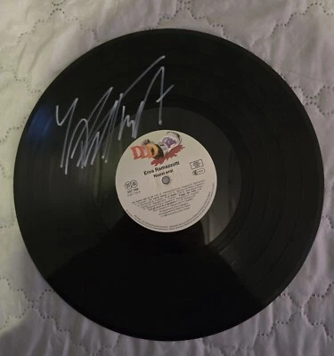 EROS RAMAZZOTTI Autogramm signiert Autograph Signed  Original LP Vinyl Platte - Bild 1 von 4