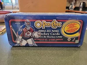 2002-2003 o-pee-chee factory hockey Sealed set In Tin - Picture 1 of 5