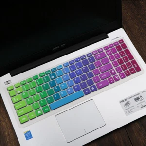 keyboard skin  for ASUS A52 A53 A55 A56 A72 A73 G51 G53 K52 N53 N61 K50 UX501VW - Picture 1 of 19