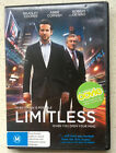 Limitless DVD Bradley Cooper Abbie Cornish Robert De Niro FREE POST