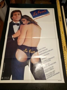 So Fine (1981) Original Movie Poster Size 27"x41". Folded (57f) - Picture 1 of 24