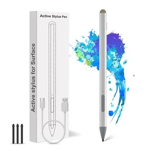 Stylet pour Surface Pro 11/10/9/8/7/6/5/4 - Stylet Microsoft Surface Stylo po... - Afbeelding 1 van 7