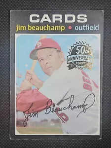 2020 Topps Heritage 1971 Original Buyback Jim Beauchamp #322 St. Louis Cardinals - Picture 1 of 2