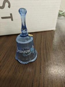 B4- Cobalt  Blue glass Branson Missouri bell Souvenir - Picture 1 of 5