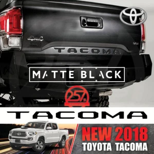 (Matte Black) Vinyl Decals Tailgate Letters Sticker fit for TACOMA 2014 - 2023 - Bild 1 von 4
