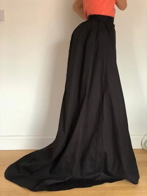 Victorian style (1880-84) ladies Skirt, full length, with train, sizes 4-30, new - Image 1 of 2
