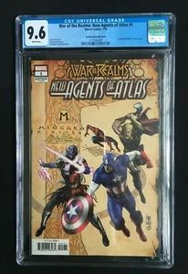 War of The Realms: New Agents of Atlas #1 Camuncoli Variant CGC 9.6 3737281007 - Picture 1 of 2