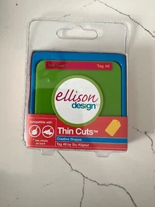 Ellison Design Sizzix Compatible Thin Cuts Creative Shapes Tag #6 by Stu Kilgour - Picture 1 of 2