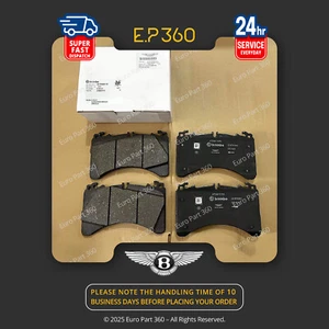ASTON MARTIN DBX FRONT BRAKE PADS SET WITH SENSORS MY83-2D007-AC - Picture 1 of 1