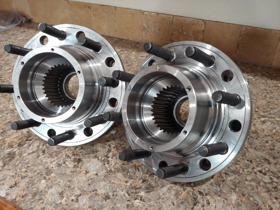 Buje de cojinete de rueda conversión 8x6,5 Ford F250 F350 Super Duty SRW 2005-2010 4X4 Foto 1 de 4