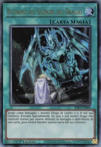 Yu Gi Oh Ita 1Ed Rara Ultimate Ra03-It060 Return Of The Lords Of Dragons - Picture 1 of 1