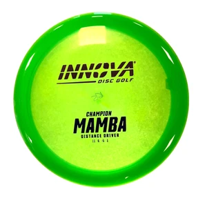 DISC GOLF INNOVA CHAMPION MAMBA UNDERSTABLE DISTANCE DRIVER 166g GREEN - Picture 1 of 1