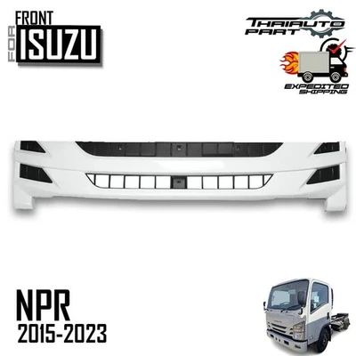 Parrilla de radiador blanca delantera para ISUZU NPR NPR-HD NQR NRR 2015-2023 Foto 1 de 4